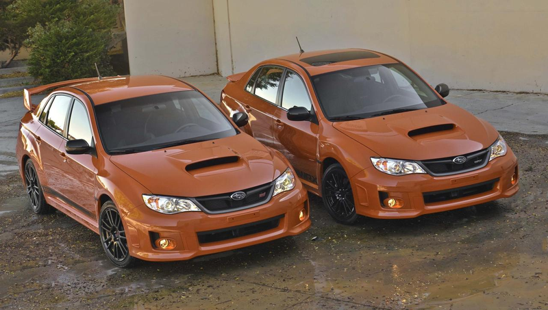 Illustration for article titled The "Orange and Black" Edition Subaru WRX is both "Orange" and "Black"